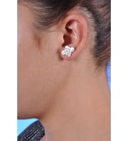Fiyonk Model Elişçiliği Telkari Gümüş Bayan Küpe