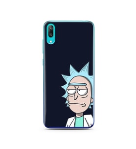 Stranger Tasarım Süper Şeffaf Silikon Telefon Kılıfı Huawei Y7 Prime 2019
