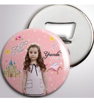 Doğum Günü Açacaklı Magnet Pembe Prenses Konsept