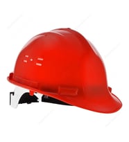 Orange Safety Baret Kırmızı Ayarlı