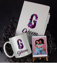 Kişiye Özel Defter Kalem Kupa Ve Fotoğraflık Seti 85898
