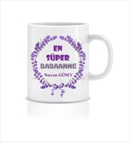 En Süper Babaanne Anneler Günü Kişiye Özel Kupa Bardak