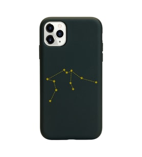 Kova Burcu (Aquario) Yıldız Haritası Tasarımlı Kılıf iPhone 11 Pro