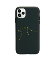 Kova Burcu (Aquario) Yıldız Haritası Tasarımlı Kılıf iPhone 11 Pro