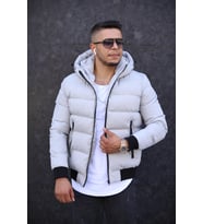 Yeni Sezon Beyaz Erkek Mont