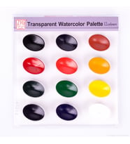 Zig Transparent Watercolor Palette 12 Renk