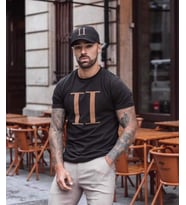 Orjinal Les Deux Stayhard X Les Deux Encore Erkek Tshirt (Siyah)