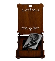 İsme Özel Atatürk Modeli Metal Taşlı Siyah Çakmak