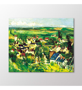 Arty Tablo Auves'den Görünüm, 1874 Tablo (Karışık)