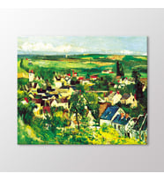 Arty Tablo Auves'den Görünüm, 1874 Tablo (Karışık)