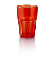 Plastport Kırılmaz Bardak - Kırmızı 300 ml - 100 Adet (Sedef)
