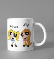 Powerpuff Girls Kupası Kişiye Özel