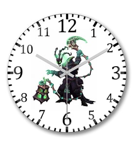 Thresh  Duvar Saati Bombeli Gercek Cam