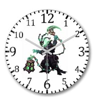 Thresh  Duvar Saati Bombeli Gercek Cam