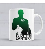 Green Lantern Kupa Bardak Porselen