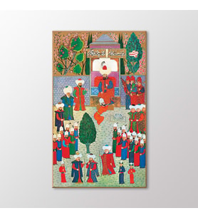 Arty Tablo Sultan Orhan'ın Cülüsü Tablo (Karışık)