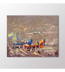 Arty Tablo Kayıkhane Tablo (Karışık)