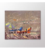 Arty Tablo Kayıkhane Tablo (Karışık)