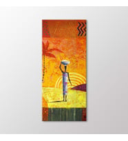 Arty Tablo African Woman Tablo (Karışık)