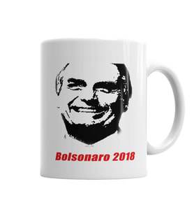 Bolsonaro Eleiçoes Kupa Bardak Porselen