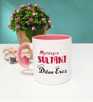 Anneye Anneler Günü Hediyesi Mutfağın Sultanı Kupa Bardak Pembe