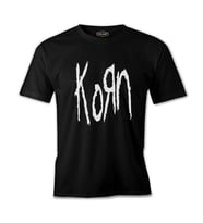 Korn - Logo Siyah Erkek Tshirt