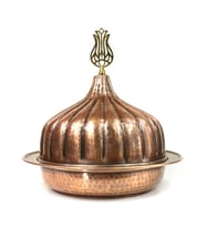 Shark Anatolia Paşaçadırı Yuvarlak Kapaklı Sahan 28cm (Çok Renkli)