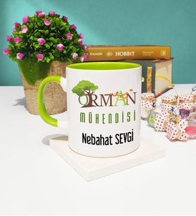 Orman Mühendisi Kupa Bardak Yeşil