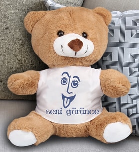 Seni Görünce Temalı Peluş Ayıcık 23 Cm 82201