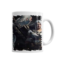 Ciri E Geralt De Rivia Kupa Bardak Porselen