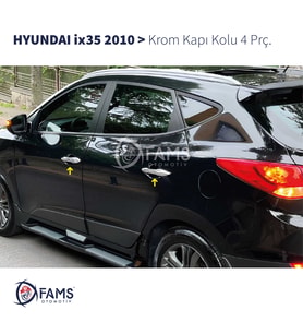 Hyundai İx35 Krom Kapı Kolu 4 Kapı 2010 Üzeri Paslanmaz Çelik (SENSÖRLÜ)