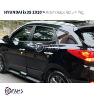 Hyundai İx35 Krom Kapı Kolu 4 Kapı 2010 Üzeri Paslanmaz Çelik (SENSÖRLÜ)