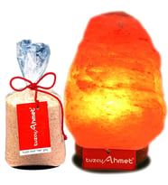 Tuzcu Ahmet 2-3 Kg  Himalaya Kaya Tuzu Lambası 1 Kg Himalaya Tuzu Hediyeli