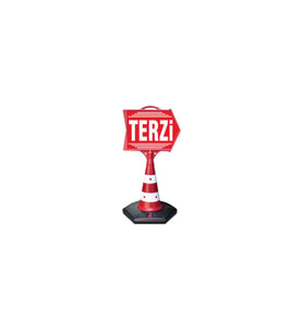 Terzi Temalı Uyarı ve Yönlendirme Ok Dubası