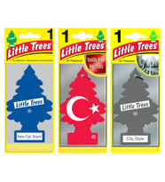 Little Trees 3'lü Set TÜRK Bayrağı/New Car/City Style Asma Koku (Karışık)