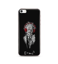 Einstein Tasarım Süper Şeffaf Silikon Telefon Kılıfı İphone 5/5s
