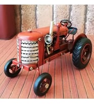 Dekoratif Metal Model Metal Araba Traktör