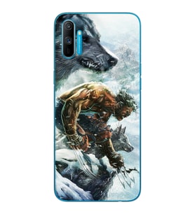 Wolwerine Tasarım Süper Şeffaf Silikon Telefon Kılıfı Oppo Realmi C3