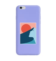 Lila Lansman Telefon Kılıfı Iphone 6 Plus