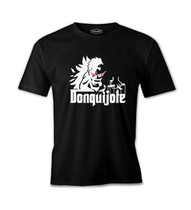 One Piece - Donquijote Siyah Erkek Tshirt