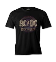 AC DC - Rock or Bust Siyah Erkek Tshirt