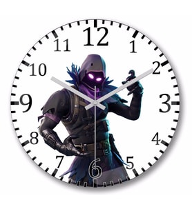 Fortnite Battle  Royale   Duvar  Saati Bombeli Gercek Cam