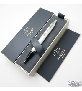 Parker IM Beyaz Tükenmez Kalem  İsme Özel Kalem