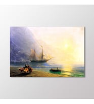 Arty Tablo Kırım Sahilinde Erzak Yüklemesi, 1876 Tablo (Karışık)