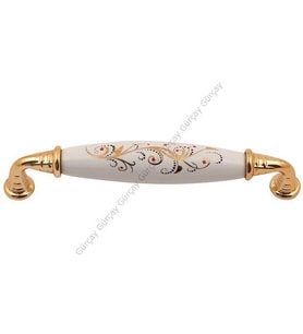 Gürçay Sude Porselen Kulp Altın Altın Desen 16 128mm (2 Adet)