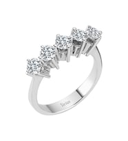 Sirius G Renk 1,22 Karat Pırlanta 5 Taş Yüzük 0704R0241