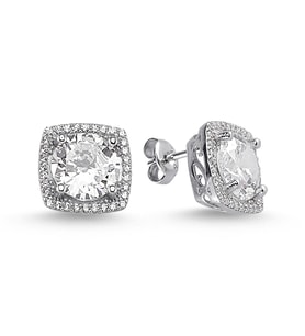 Star Zirkon Taşlı 5 ct Zarif Küpe
