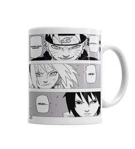 Trio Naruto Kupa Bardak Porselen
