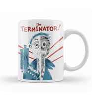 The Terminatör Exterminador Kupa Bardak Porselen