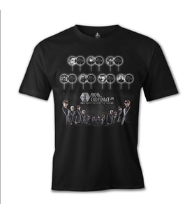 EXO - The Lost Planet Siyah Erkek Tshirt